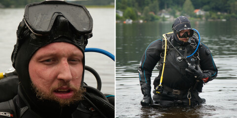 Jonathan, 32, undersöker i Borås sjöar: ”Kan skada de som badar”