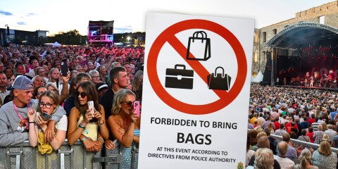 Vi reder ut – så påverkar väskförbudet dig på konserten i sommar