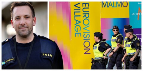 Kalmarpolis arbetar med Eurovision: ”Sitter i staben”