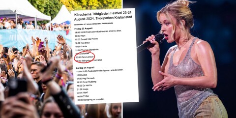Dokument avslöjar – Zara Larsson klar för Trädgården festival