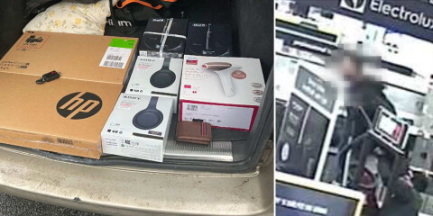 Stortjuvar slog ut butikslarm med olaglig sändare – stal varor för jättebelopp