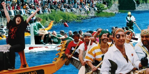 Drakbåtsfestivalen gjorde succé  – vilka känner du igen?