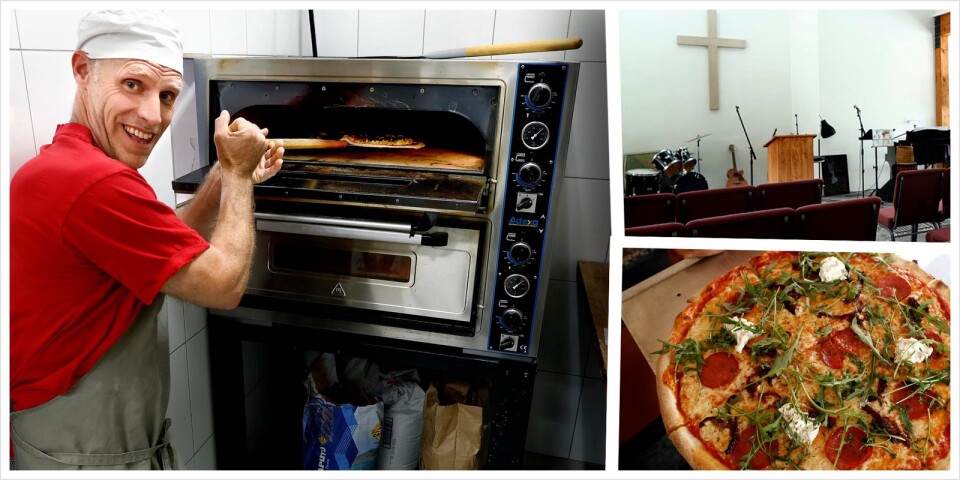 Oväntade succén – så gick det till när kyrkan blev en pizzeria