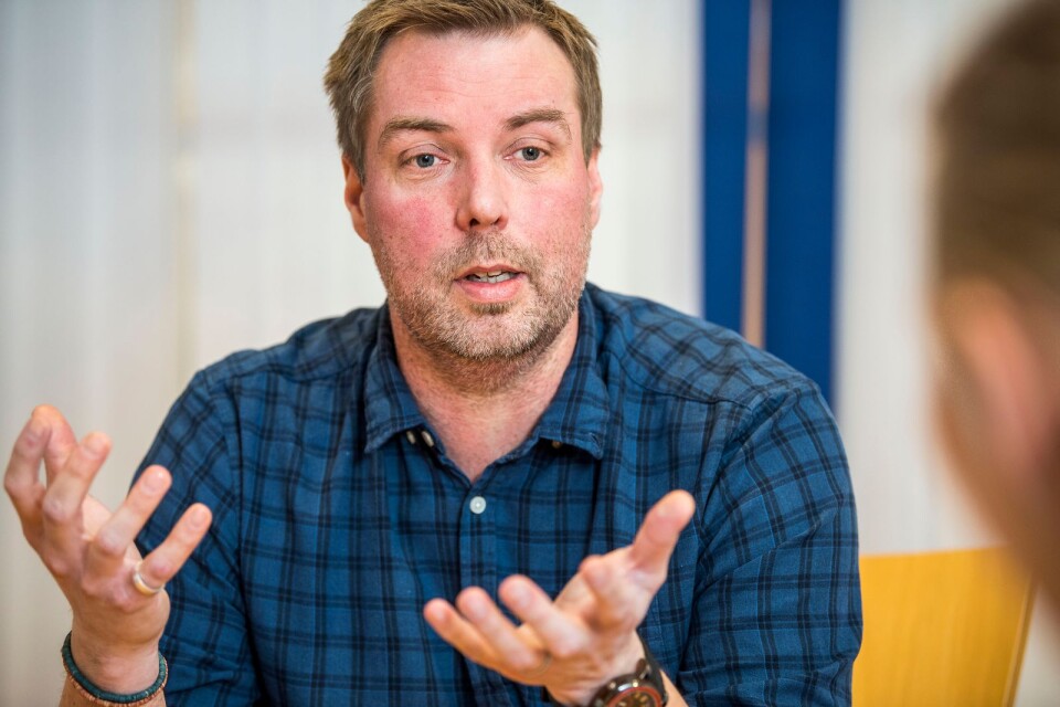 Nicklas Leviné, chef för Arbetsförmedlingen i Blekinge.