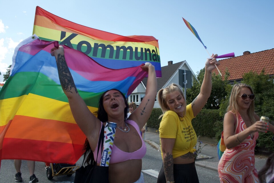 Pride i Sölvesborg: För frihet och demokrati