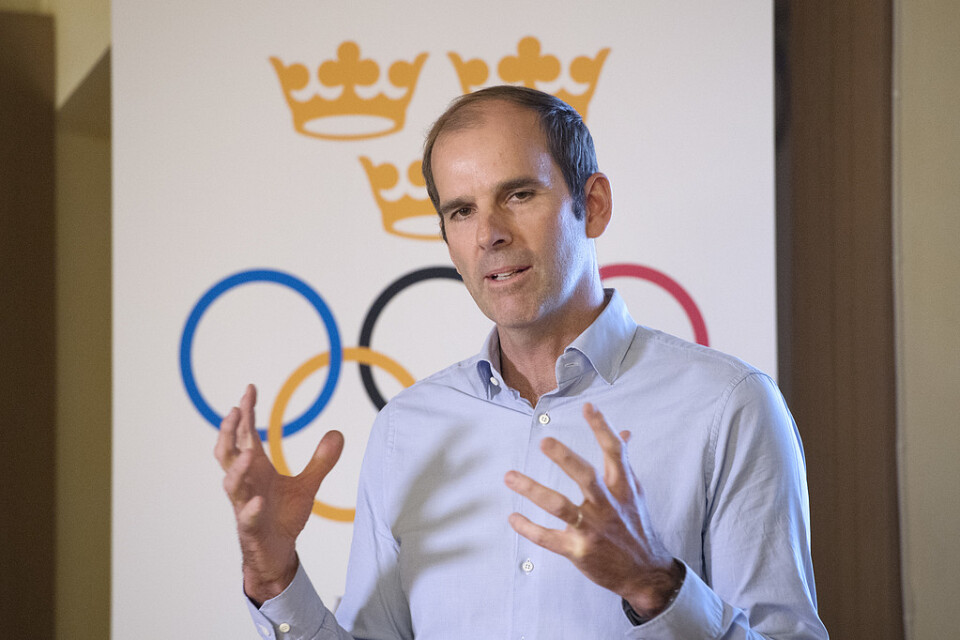 Richard Brisius, kampanjchef för den svenska OS-kandidaturen. Arkivbild.