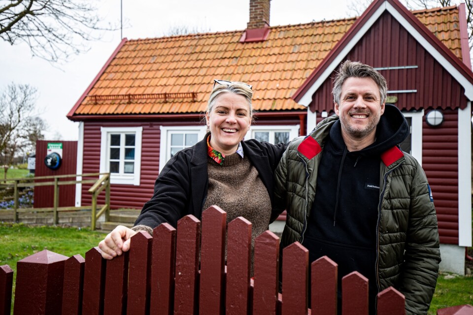 Syskonen Linus och Beata Svensson öppnar upp Smygeriet i Smygehuk.