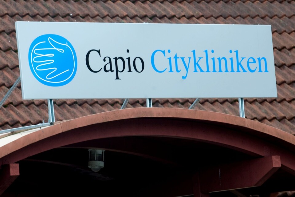 Logotyp, logga - Capio Cityklinken, vårdcentralen i Broby. Bild: Tommy Svensson