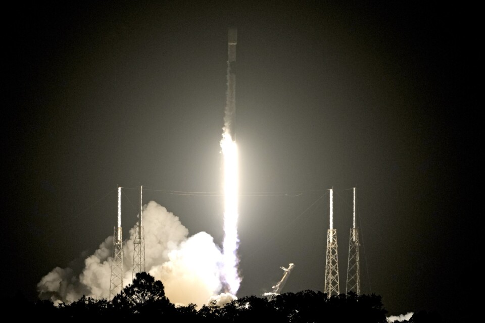 Mot nya höjder. Elon Musks SpaceX Falcon 9 sköts upp från Cape Canaveral i Florida den 23 juli.