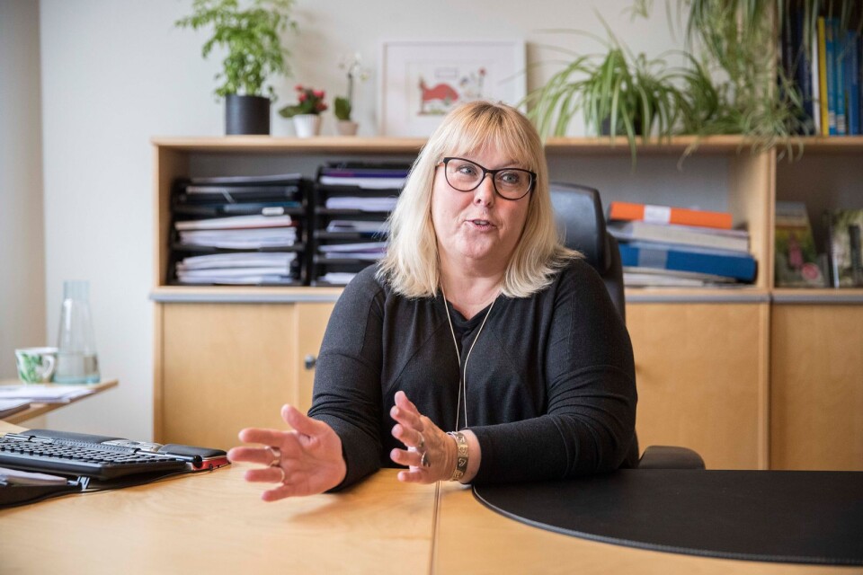 Magdalena Hellström, enhetschef för information/kommunikation i Skurup.