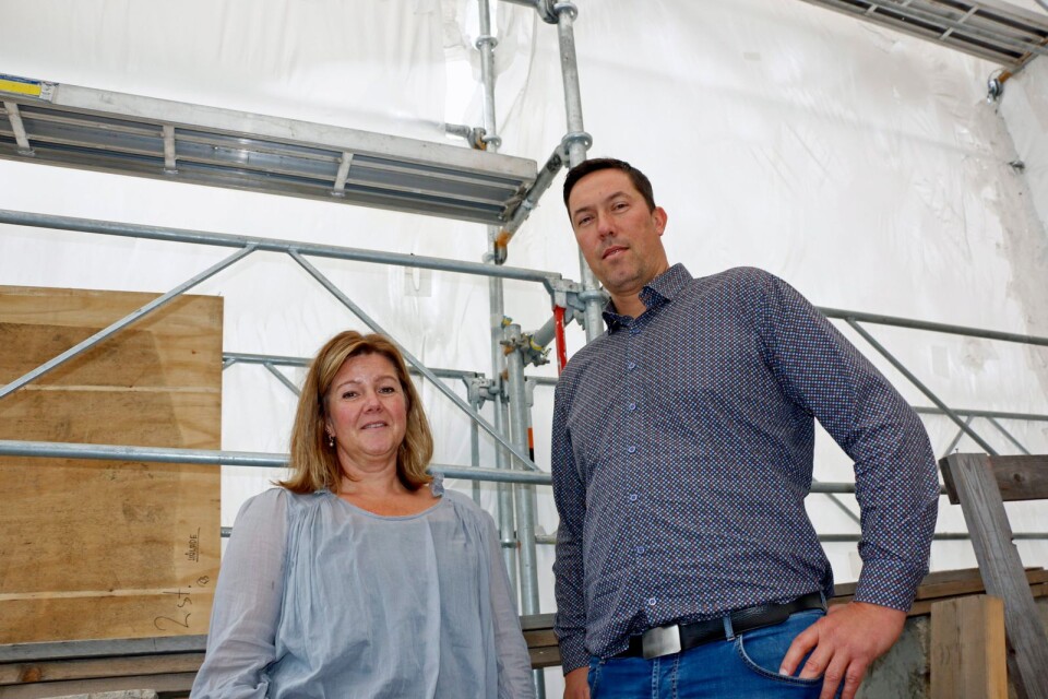 Anneli och Patrik Karström äger JPK Byggställningar som är nominerat i klassen Årets företagare.