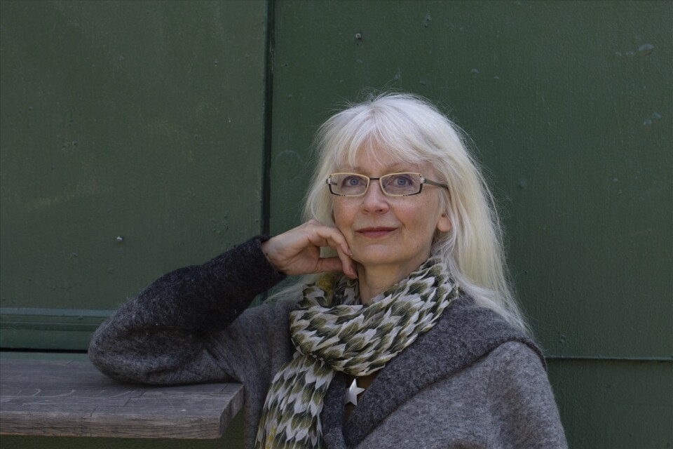 Författaren Inger Edelfeldt mottog 2022 Selma Lagerlöfstiftelsens litterära pris för sitt mångsidiga författarskap.