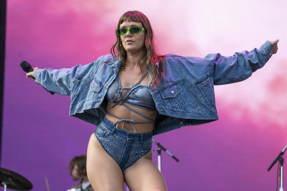 Tove Lo på Lollapalooza Music Festival i Chicago i somras.