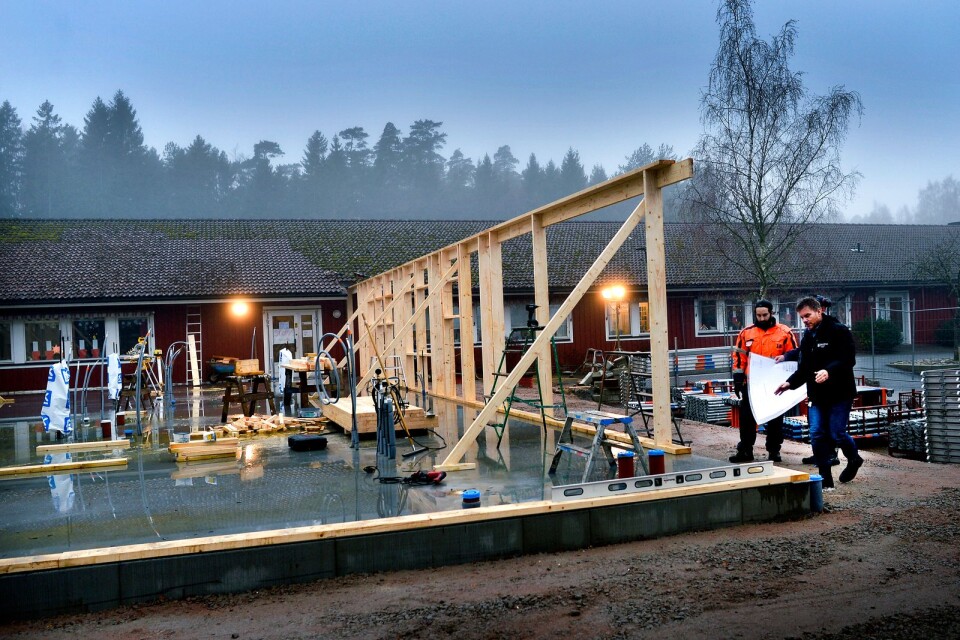 Västerskolan in Knislinge was renovated for 11,5 million without any tenders being submitted.