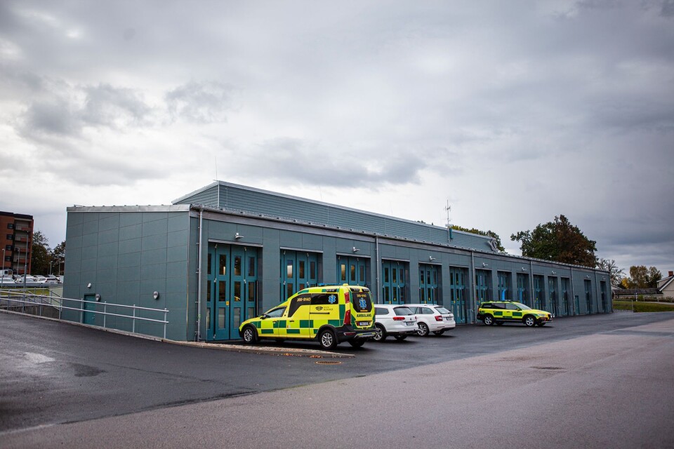 Den nya ambulansstationen i Karlshamn invigdes och ersätter med det en gammal station från 1974.
