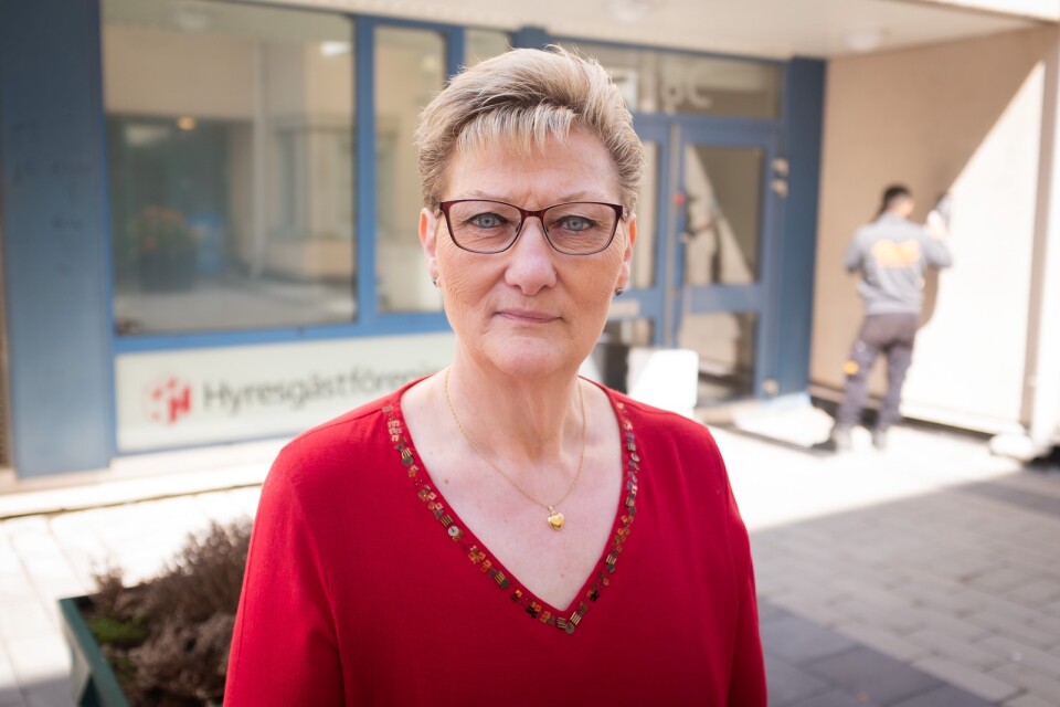 Liz Jönsson, regionordförande Hyresgästföreningen i norra Skåne.