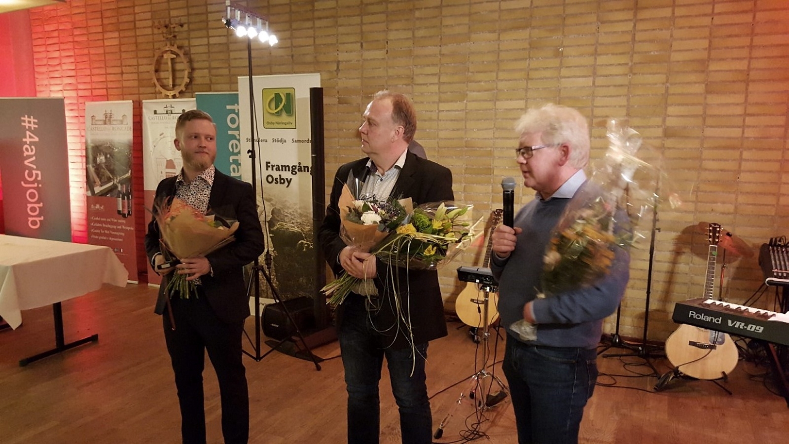 LNT Järn & Sprängmedel (Per Lennartsson, Niklas Nilsson och Håkan Lennartsson) utsågs till Årets butik.
