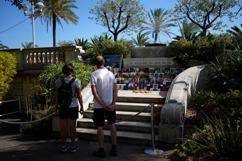 Ett minnesmonument har upprättats i Nice för att hedra de som dödades i terrorattacken 2016.