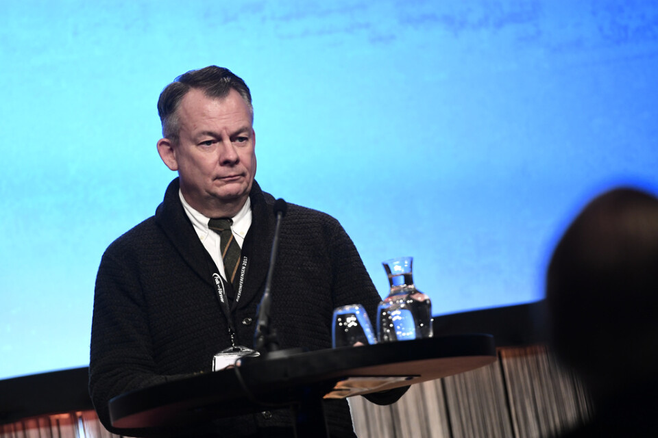 Sacos ordförande Göran Arrius är kritisk mot en punkt i Tidöavtalet. Arkivbild.