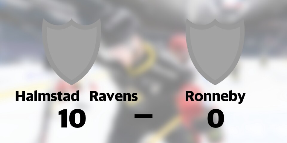 Defensiv genomklappning när Ronneby föll mot Halmstad Ravens