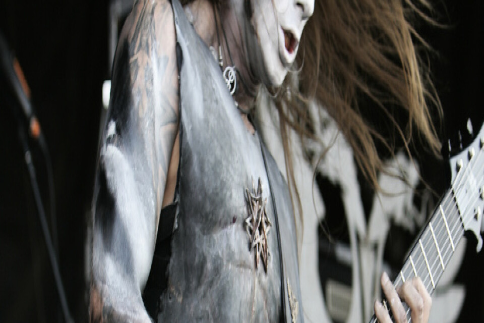 Behemoths frontman Adam "Nergal" Darski. Arkivbild.