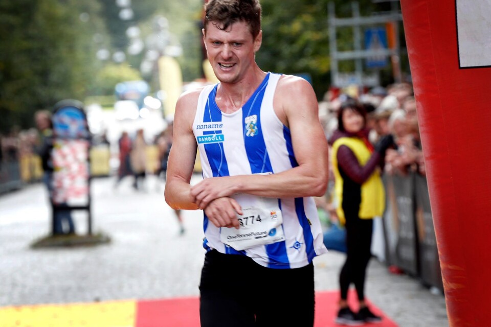 Johan Högstrand tog Kretsloppet som träningspass – och blev femma och snabbaste löpare från Sjuhärad.