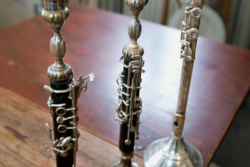 Två klarinetter och en tvärflöjt. Foto: Pernilla Rudenwall Petrie