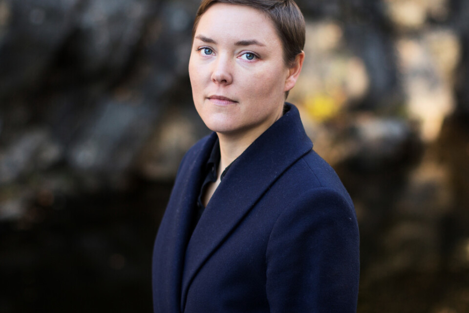 Pernilla Berglund prisas för diktsamlingen "Rätten". Pressbild.