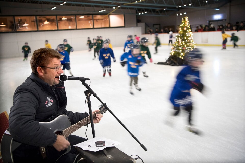 Hockeyskolan julavslutning Mšrrums GOIS