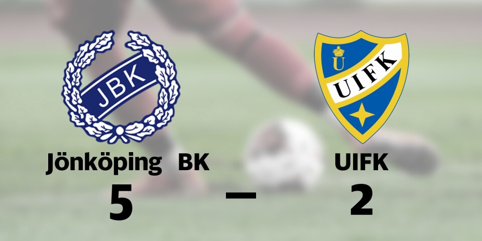 Förlust för UIFK borta mot Jönköping BK
