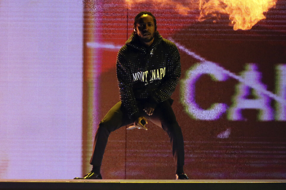 Kendrick Lamars nya skiva hyllas av svenska kritiker. Arkivbild.
