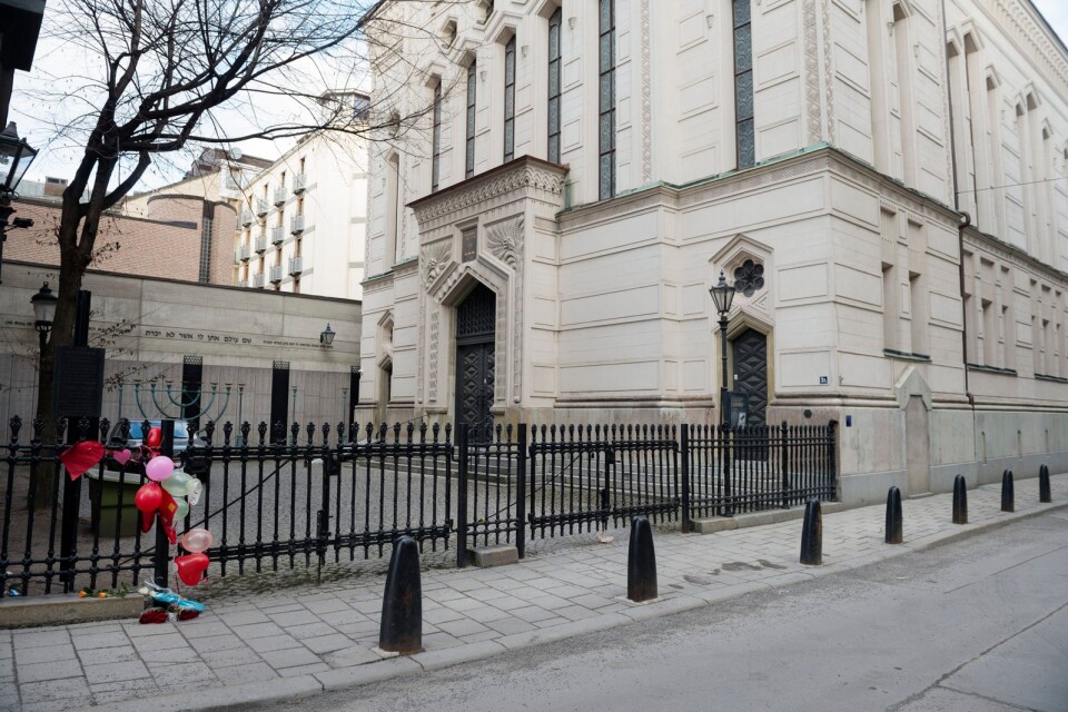 Stockholms stora synagoga.