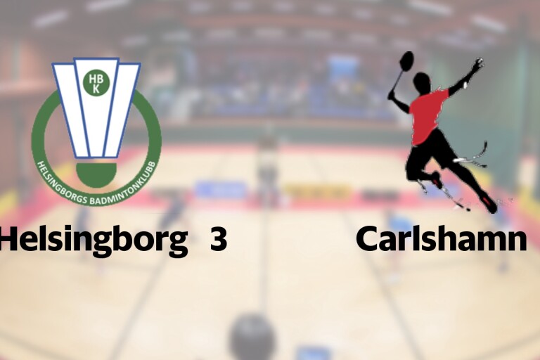 Matchdags igen när Helsingborg 3 möter Carlshamn