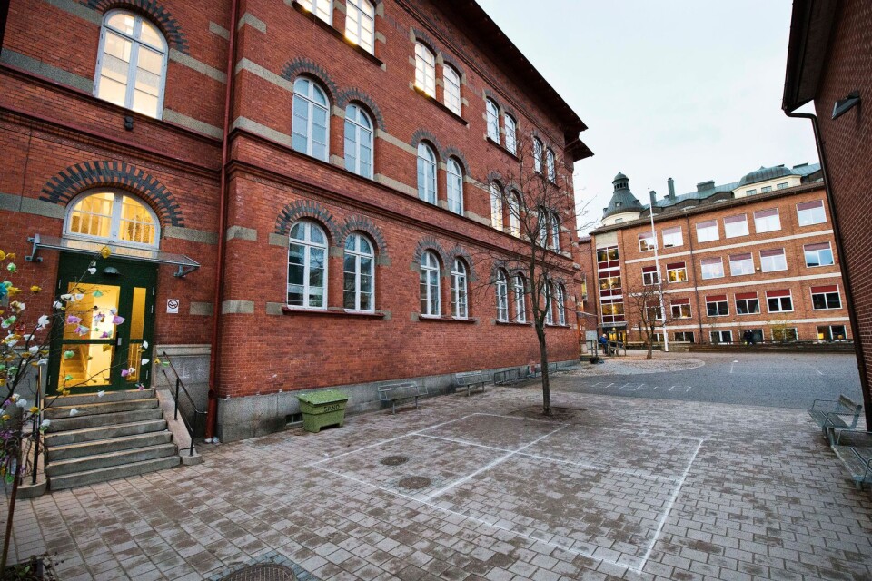 Rosenfeldtskolan i Karlskrona.