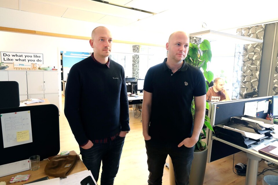 Patrik Nilsson och Christian Adler startade YTL för för fem år sedan.