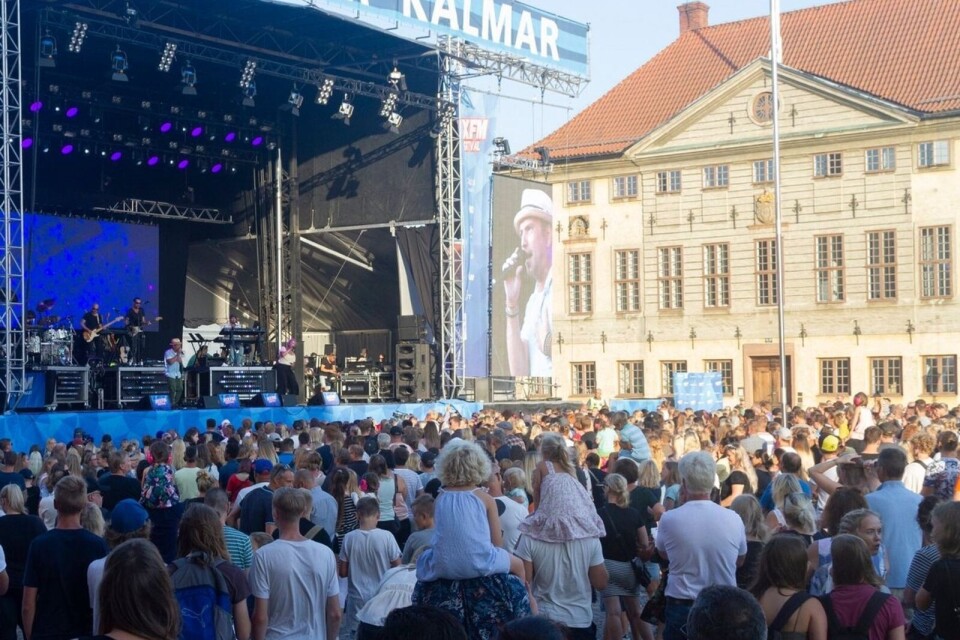Kalmar stadsfest.