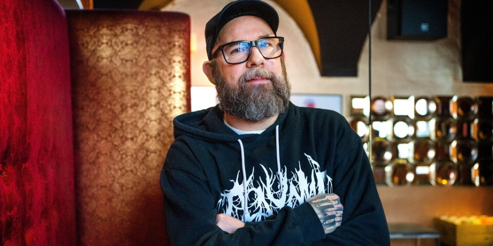 Anders Fridén och hans In Flames släpper ny musik. "Vi ville ha mer gitarrdriven produktion, med gitarr och trummor längre fram", säger han.