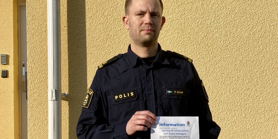 Polisen varnar för bedrägerier – skickar ut informationsblad
