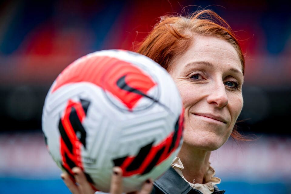 Norges fotbollsordförande Lise Klaveness, 41, är en av elva kandidater till en plats i Uefas exekutiva kommitté. Arkivbild.