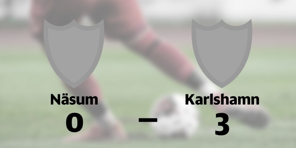 Fyra raka segrar för Karlshamn