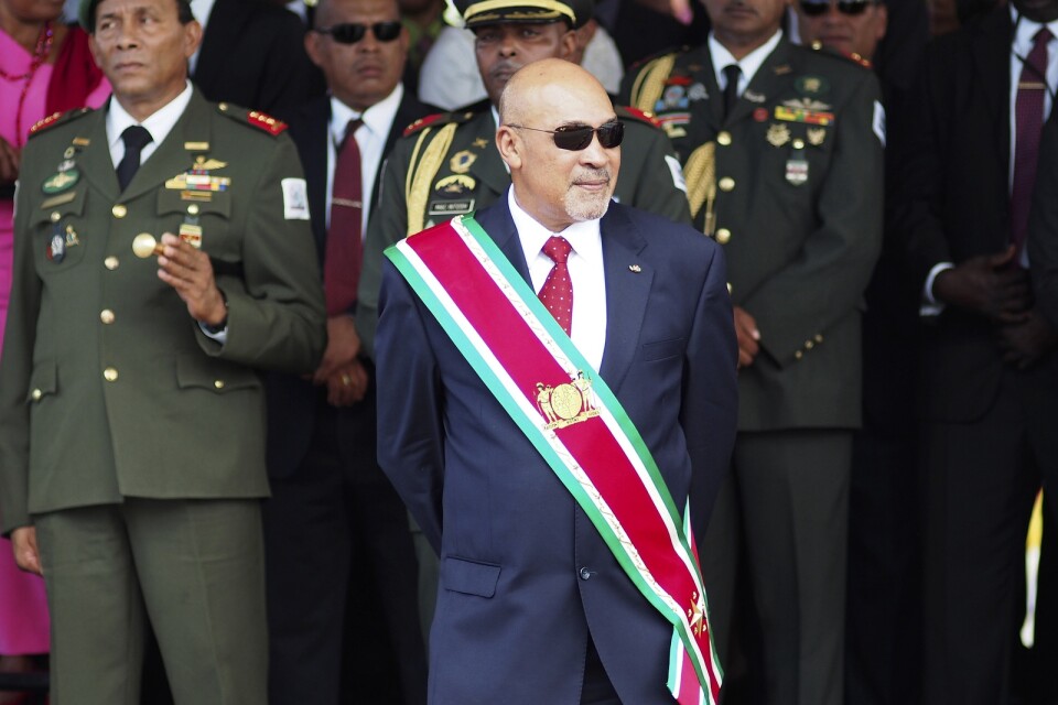 Surinams sittande president Dési Bouterse. Arkivbild.