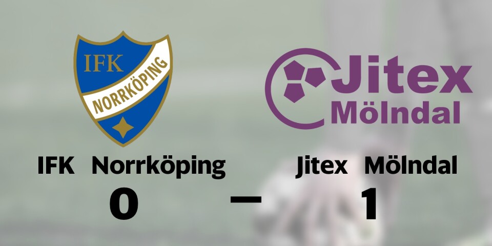 Linnea Folkow matchhjälte för Jitex Mölndal borta mot IFK Norrköping