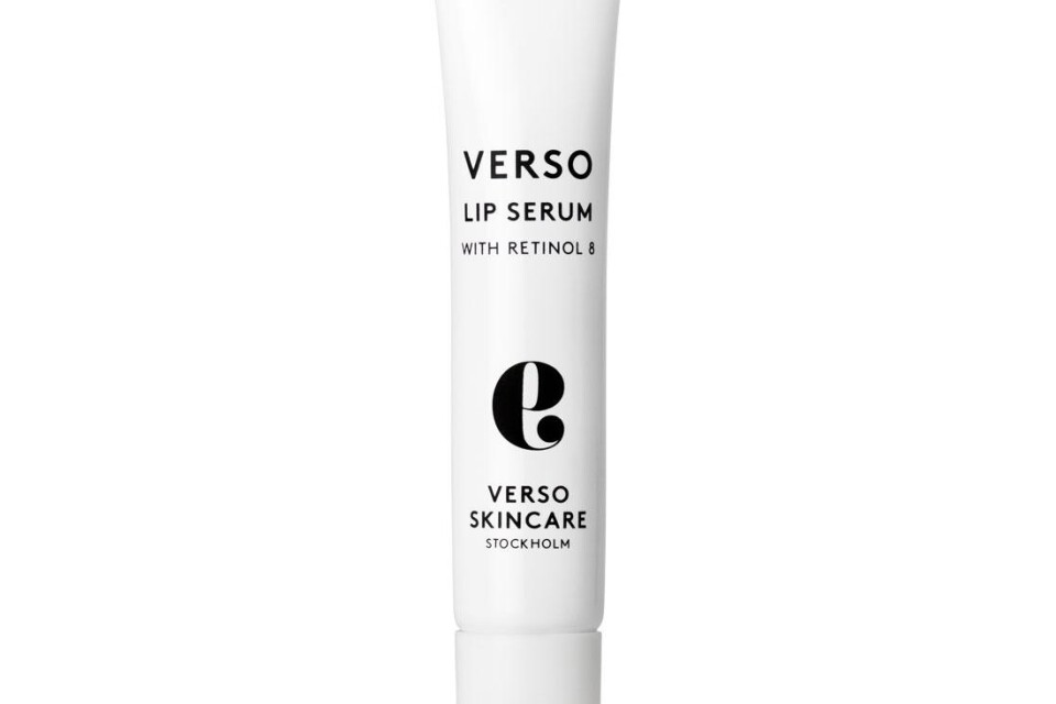 Den absoluta favoriten för läpparna just nu är Verso Lip Serum som verkar på ålderstecken, plumpar, minskar piggmentering och hjälper till att behålla läppkonturens form.
