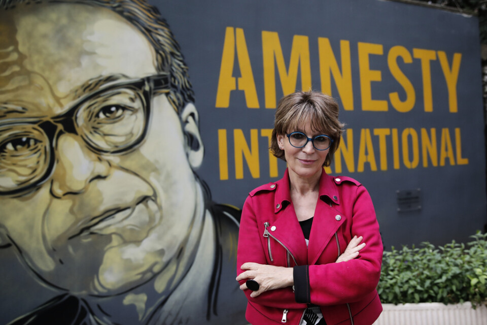 Amnesty Internationals generalsekreterare Agnès Callamard.