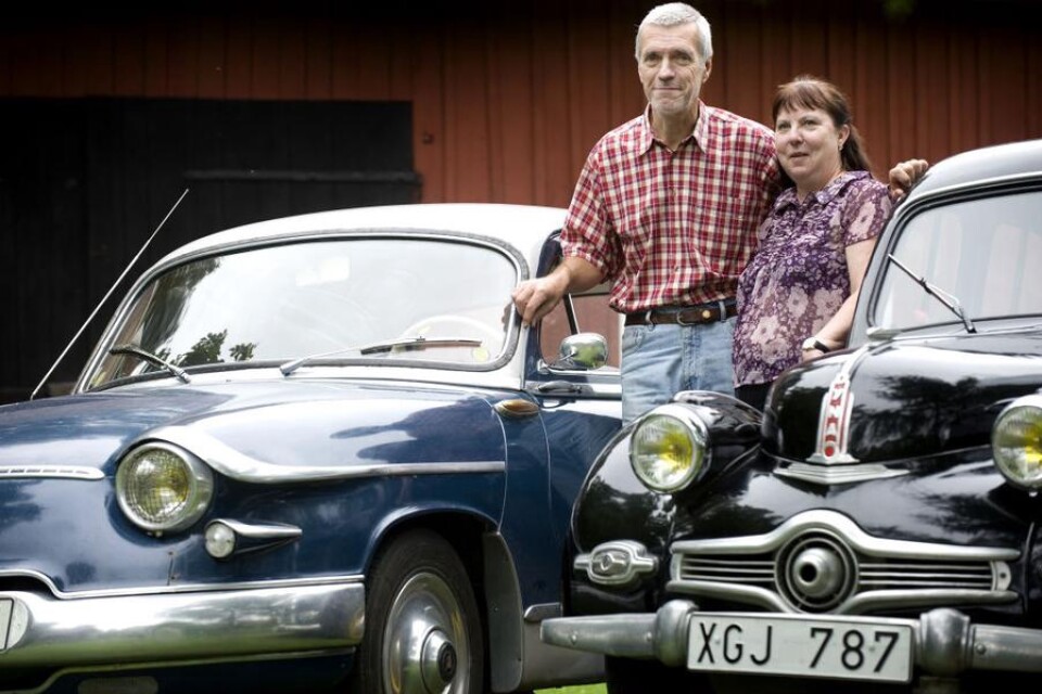 VACKRA
Peter och Mia Hellström vid sina vackra  Panharder.