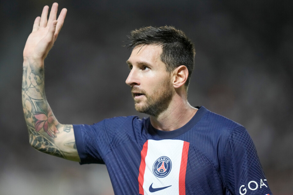 Lionel Messi kan inte vinna Ballon d'Or. Arkivbild.