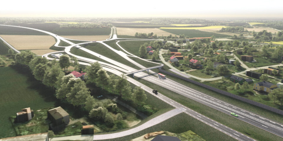 Då börjar nya E22-bygget till Jämjö – parallellvägar ska byggas