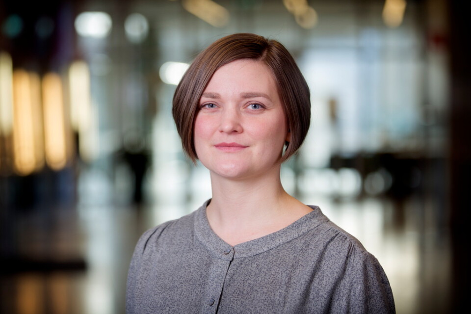 Sara Blom, disputerad vid Sahlgrenska akademin vid Göteborgs universitet, står bakom studien. Pressbild.
