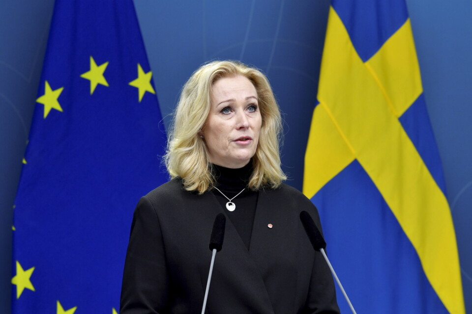 Kulturminister Jeanette Gustafsdotter (S) ansvarar för stödet. Arkivbild.