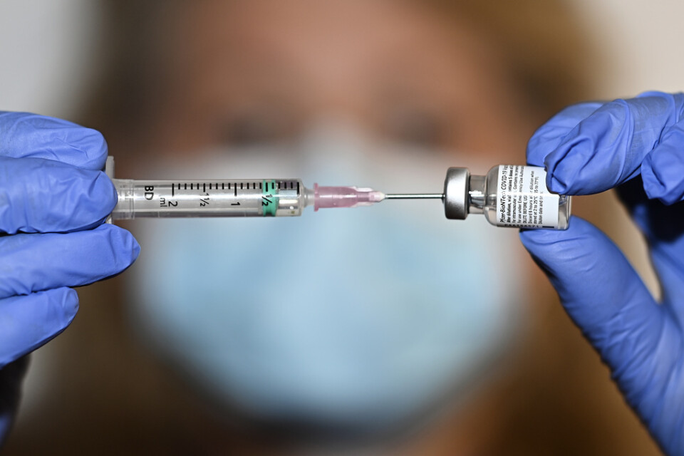De befintliga vaccinen ger sämre skydd mot nya omikronvarianter. Arkivbild.